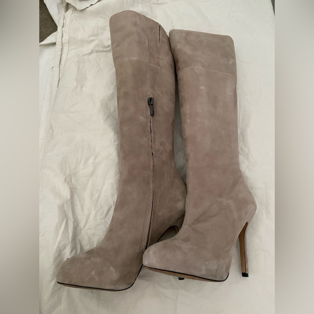 SAM EDELMAN suede knee-high boots